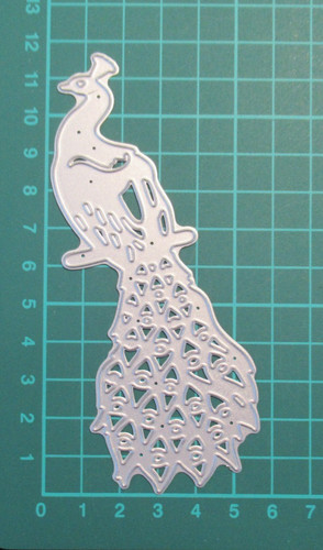 Peacock cutting die bird - peacock,