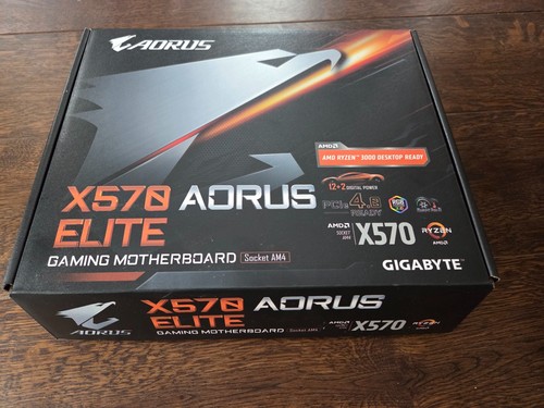 Used x570 aorus elite - used,