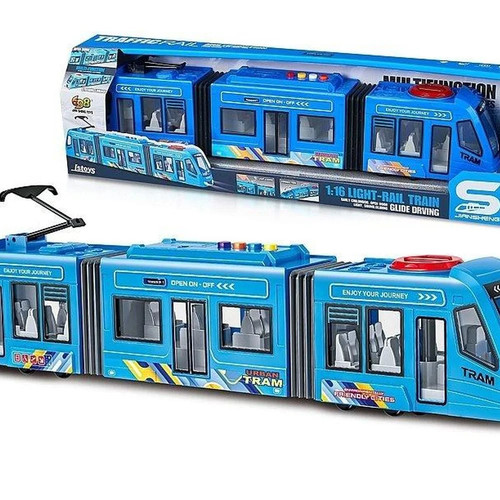 Tram with light sound - with,