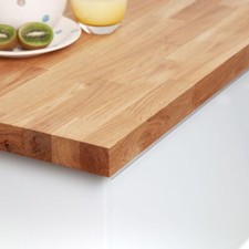 Solid oak wood worktops real - wood,