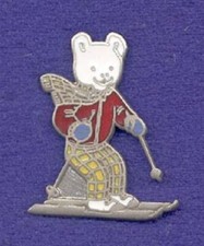 Old Cloisonne Rupert Bear