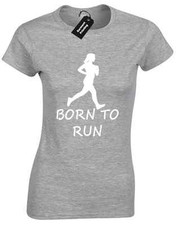 BORN TO RUN LADIES T SHIRT