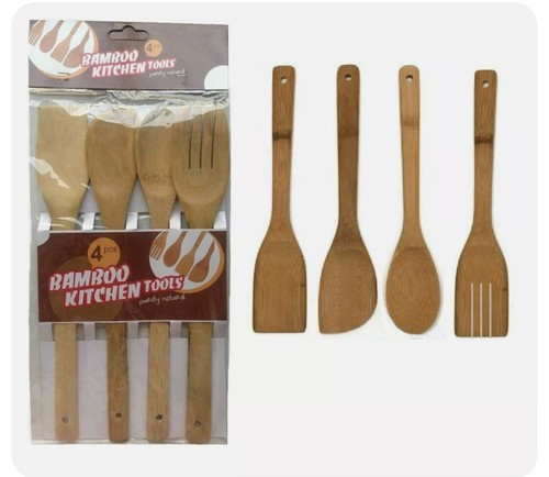 Piece bamboo wooden - 4, x