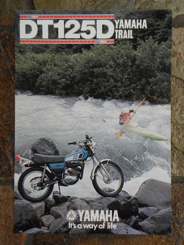 Yamaha dt125d sales brochure - ,