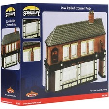 Scenecraft OO Gauge Corner Pub Model Railway Low Relief