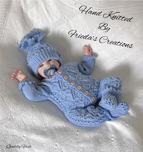 New hand knitted reborn - 💜,