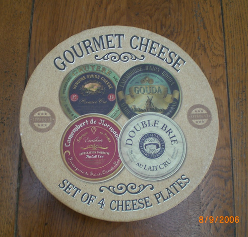 Boxed cheese plates - of, 4