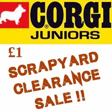 CORGI JUNIORS & HUSKY SCRAPYARD CLEARANCE CODE 3 RESTORE SPARES REPAIRS GASLANDS