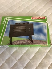 Subbuteo Scoreboard ref 61158. Contains Team Names Complete In Box