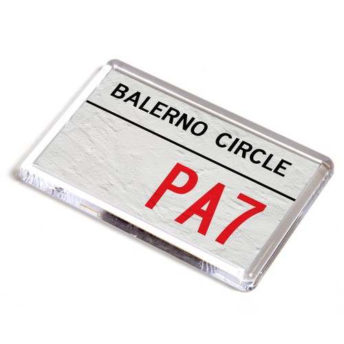 Fridge magnet balerno circle - fridge,