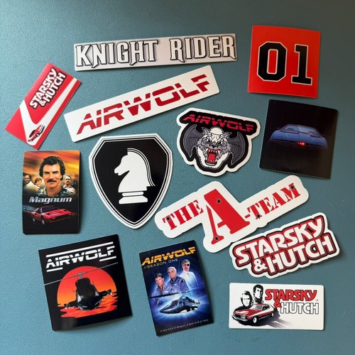 80s action tv sticker - 38,