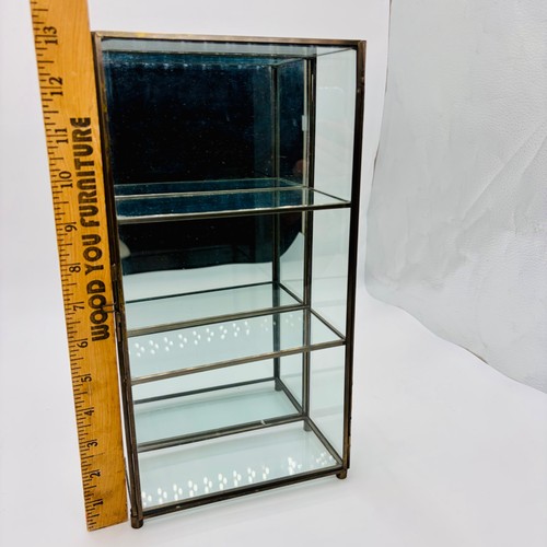 Vintage brass glass - ,