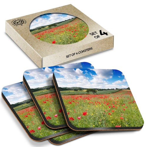 Boxed square coasters - 4, x