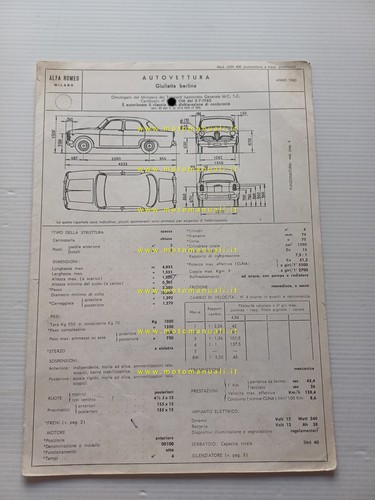 Alfa romeo giulietta - giulietta, sedan