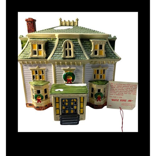 Department snow village - 56,