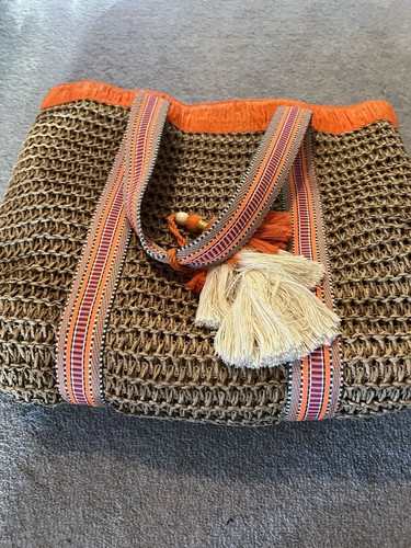 Matalan straw bag - matalan,