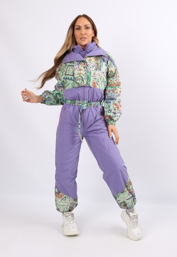 Vintage ski suit - suit, xxs