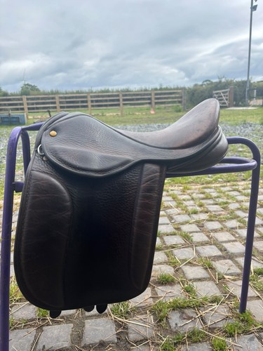 Black country saddle inch - black,