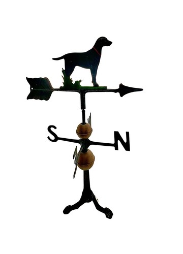 Dog weathervane labrador cast - dog,
