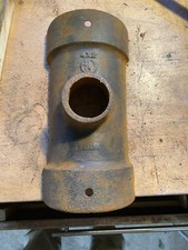 Vintage 4 x2 in cast iron half