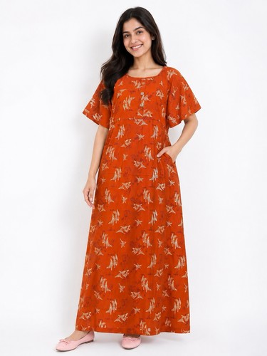 Indian night dress cotton - indian,