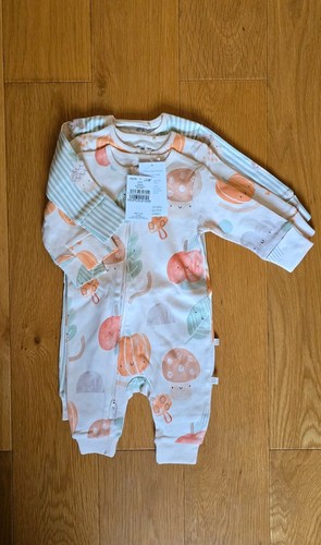 Footless zip sleepsuits - footless,