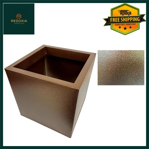 Modern aluzinc cube - modern, planter