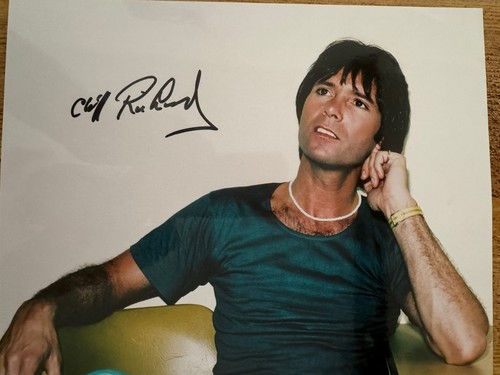 Cliff richard genuine signed - cliff,