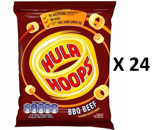 Hula hoops bbq beef - beef, 24g