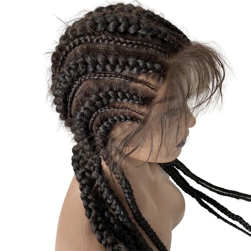 Corn braids swiss lace - braids,