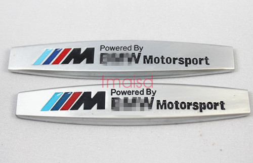 2pcs bmw powered - bmw, by