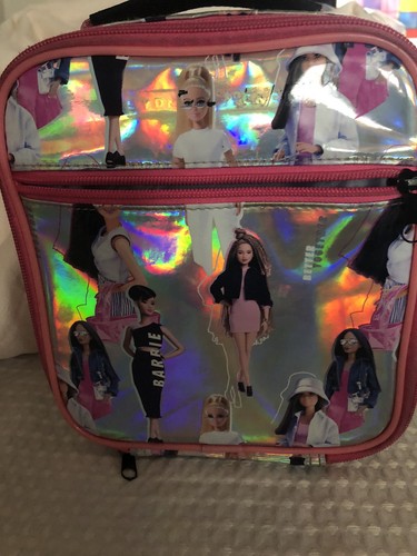 Barbie lunch bag silver - barbie, bag,silver