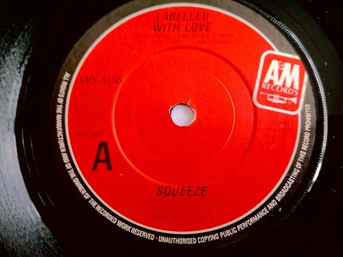 Squeeze labelled with - squeeze,
