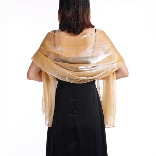 Silky iridescent wedding - iridescent, wraps