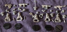 Warhammer 40K, 1992, Space Wolf Wolves Long Fangs, Metal, Devastators, Full Set