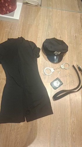 Women police fancy dress - police,