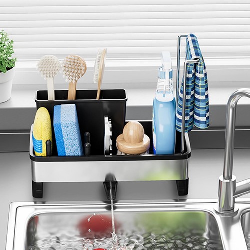 Stainless steel sink - steel, caddy