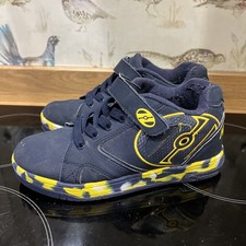 Heelys Boys Size 4 Navy Blue Trainers NO WHEELS