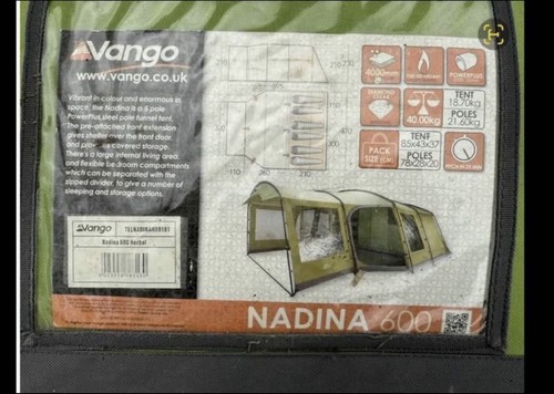 Vango nadina 600 - vango,
