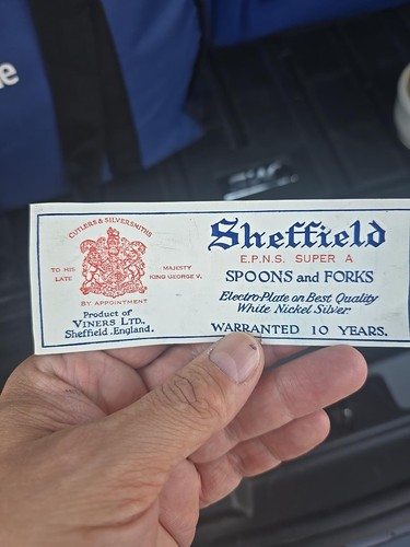Vintage viners sheffield epns - vintage,
