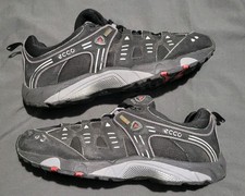 ECCO Shoes Size UK 9 Gore-Tex Black Waterproof Walking Outdoors Trainers
