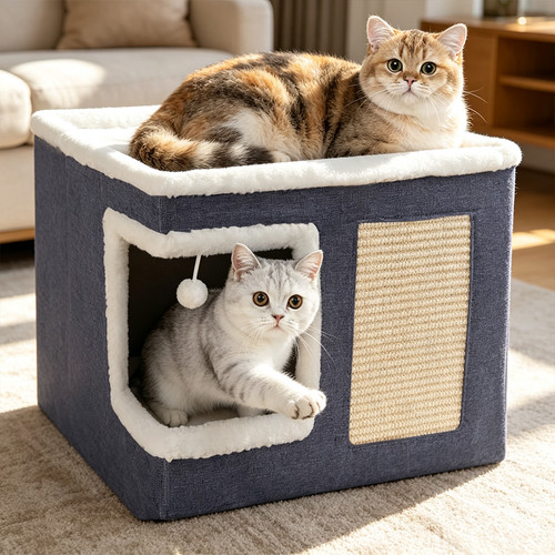 Large cat cave - cat, house