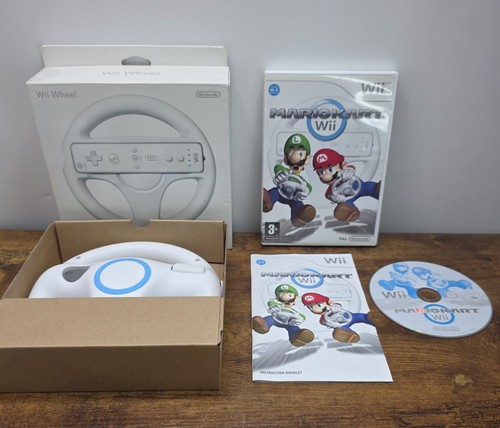 Wii mario kart - wii, with