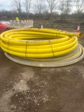 MDPE Yellow Gas Pipe 100mm  c50m Length Supplied Coiled - SPACE NEEDED