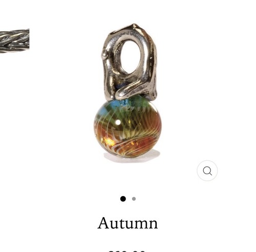 Trollbeads autumn bead - trollbeads,