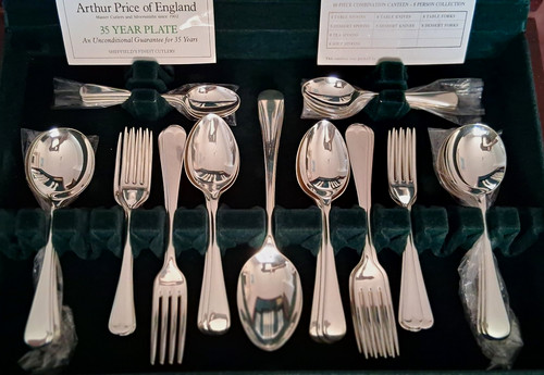 Arthur price piece cutlery - arthur,