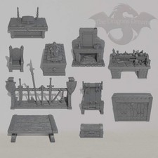 Dungeon Furniture Bundle |