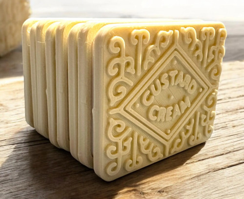 Custard cream super satisfying - cream,
