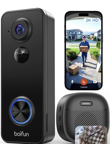 Boifun video doorbell - video,