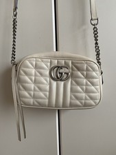 Gucci Marmont GG White Camera